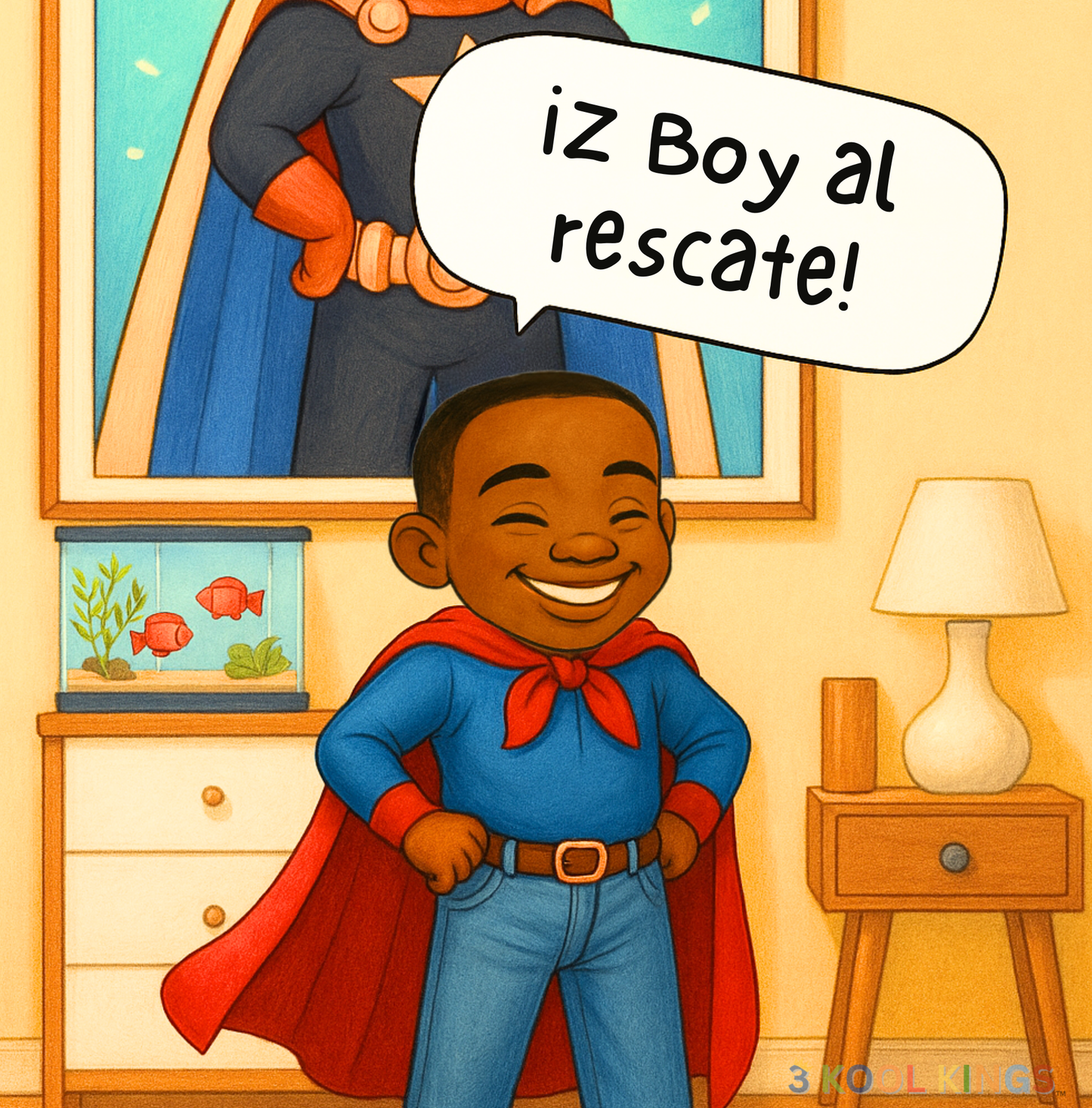 I want To Be a Superhero When I Grow Up eBook -Spanish Version |Quiero ser un superhéroe cuando sea mayor (eBook)