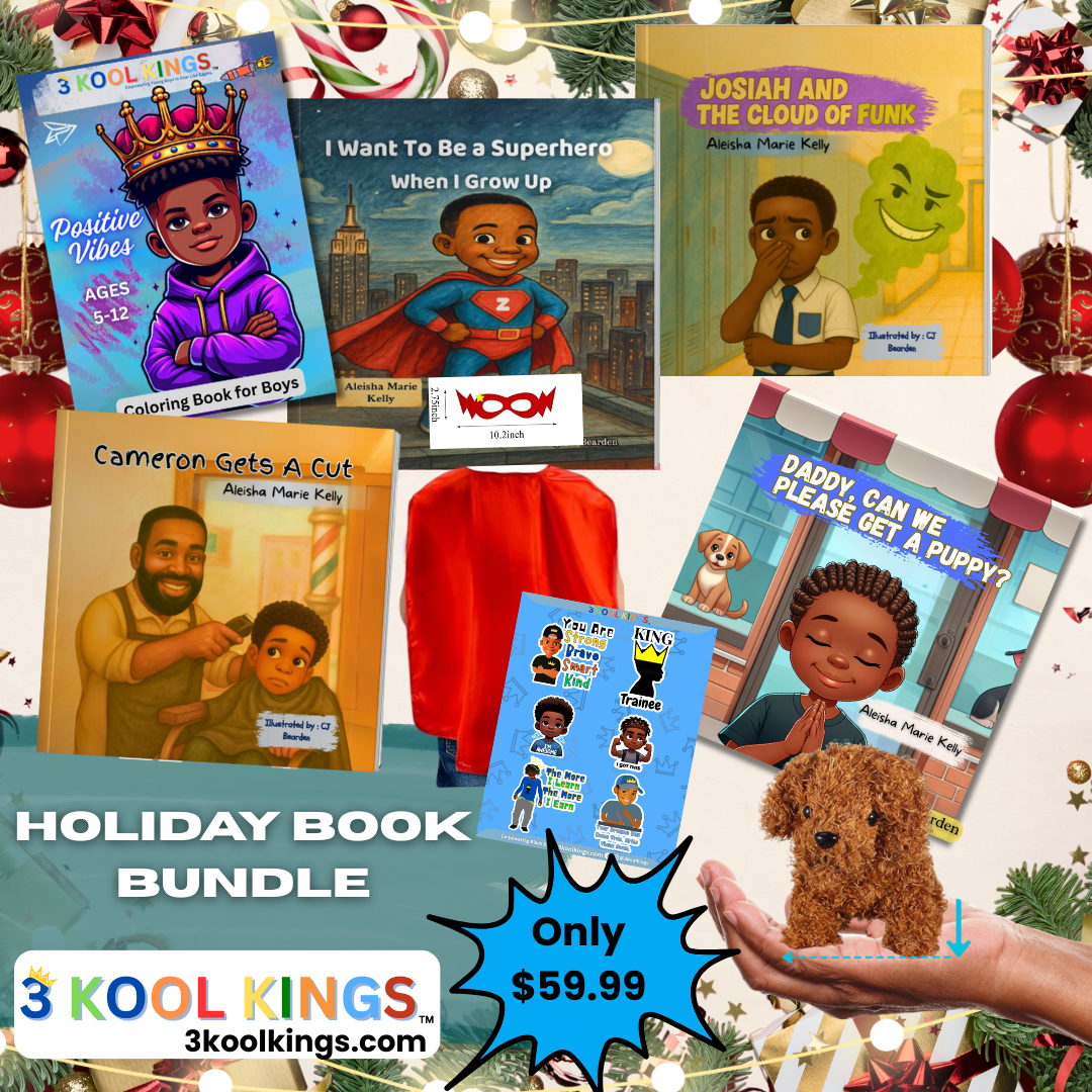 Holiday Kids Book Gift Bundle – Books + Gifts + Digital Access