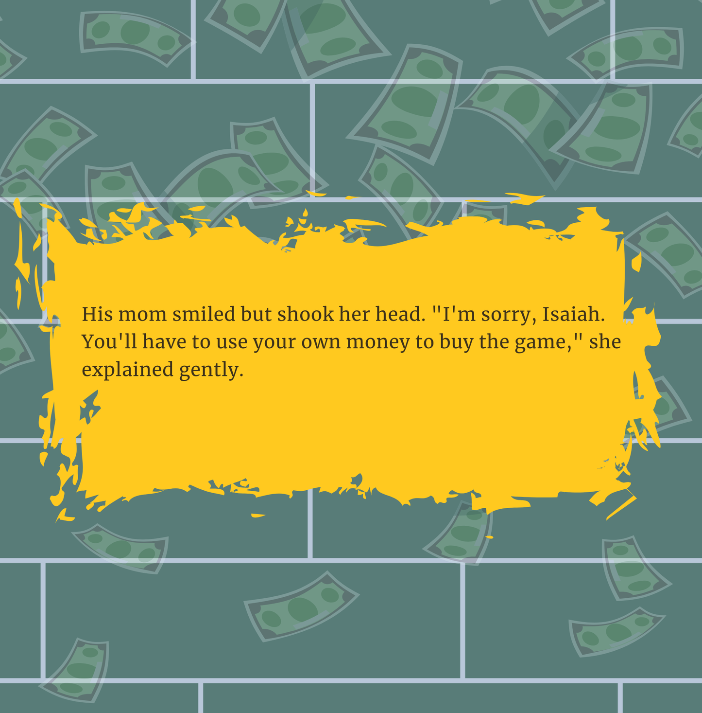 'Do I Have To Spend My Own Money?'