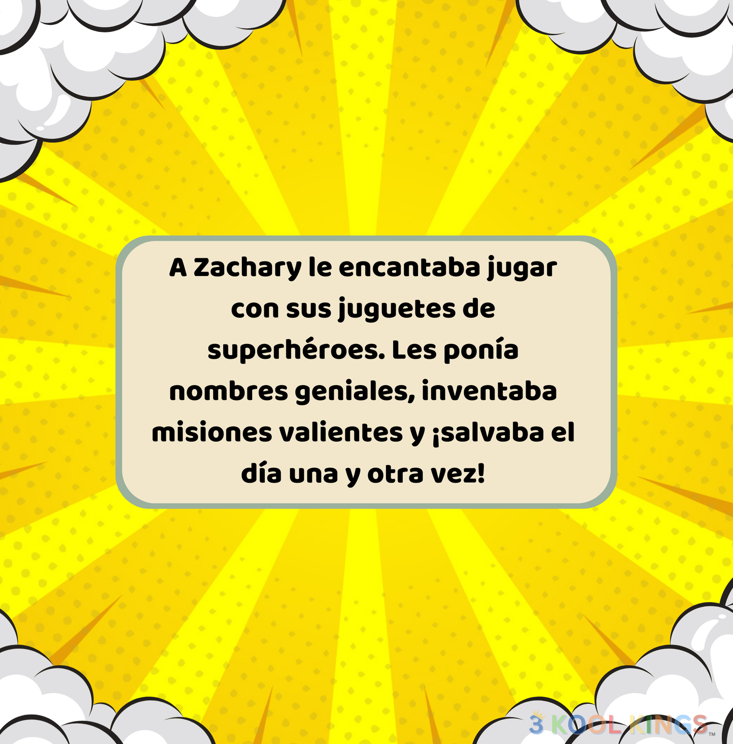 I want To Be a Superhero When I Grow Up eBook -Spanish Version |Quiero ser un superhéroe cuando sea mayor (eBook)