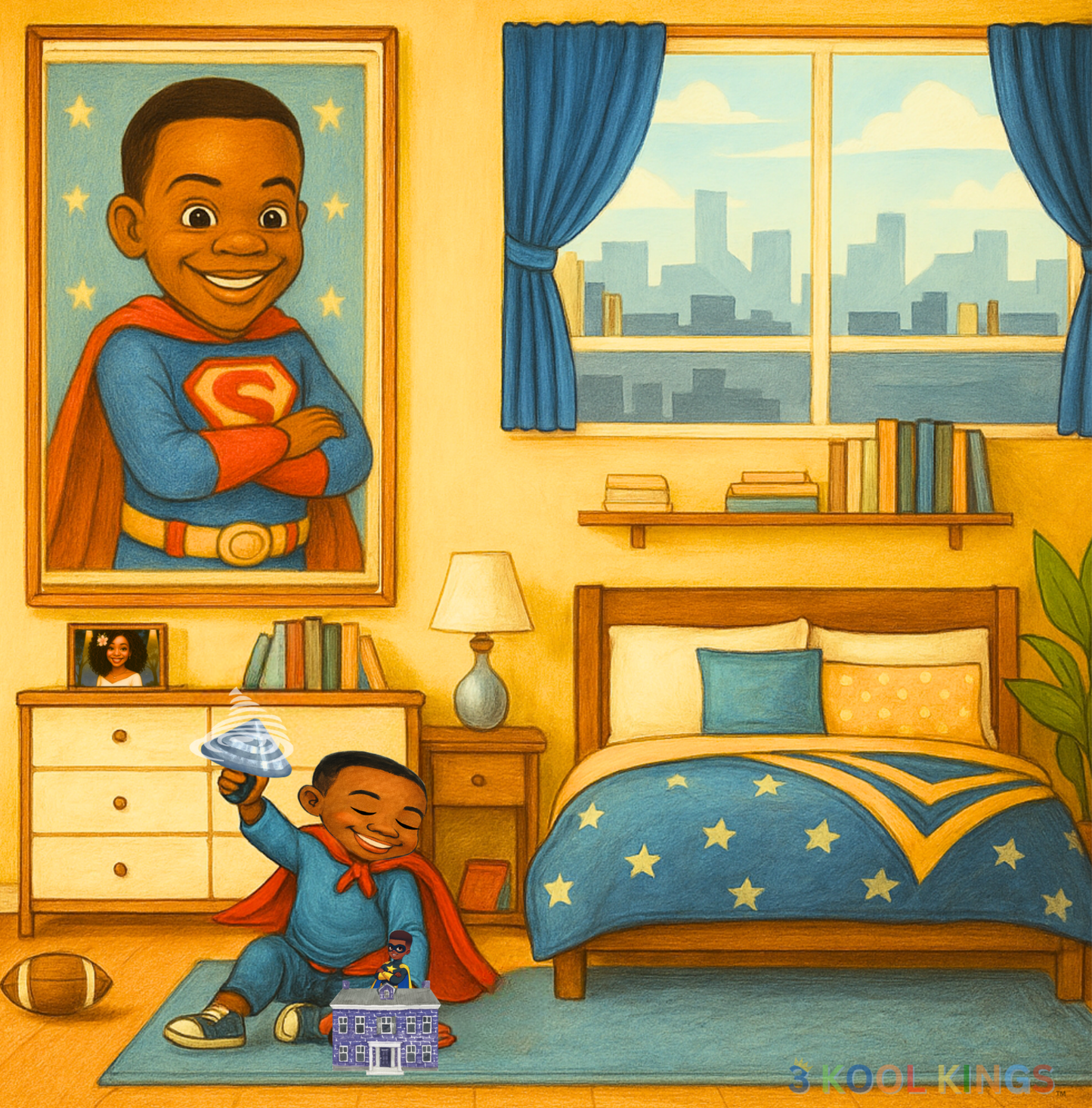 I want To Be a Superhero When I Grow Up eBook -Spanish Version |Quiero ser un superhéroe cuando sea mayor (eBook)