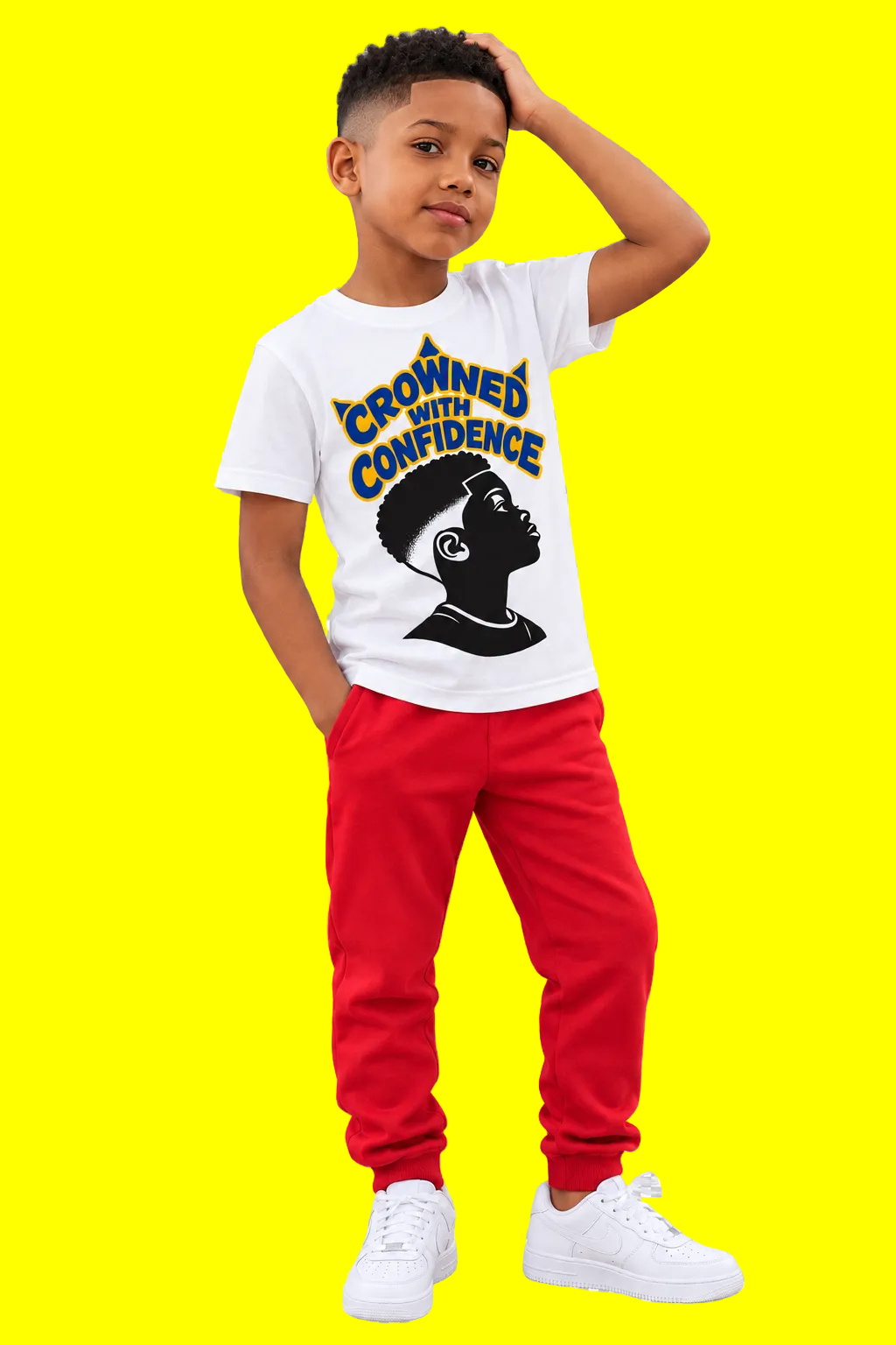 Cameron Gets a Cut Book & “Crowned With Confidence” T-Shirt Bundle (With Bonus Digital Flipbook)