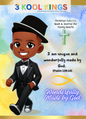 Wonderfully Made by God | Christian Coloring Book & Journal for Young Hearts
