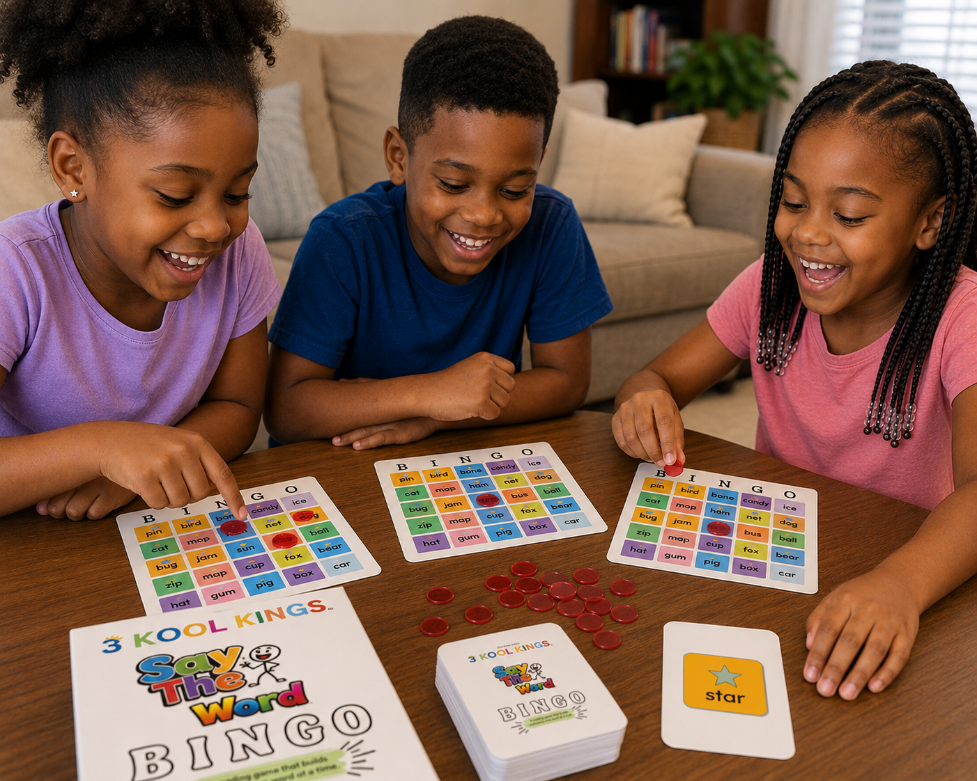 Say the Word Bingo™ | Interactive Literacy Game for Early Readers