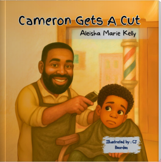 Cameron Gets a Cut Book & “Crowned With Confidence” T-Shirt Bundle (With Bonus Digital Flipbook)