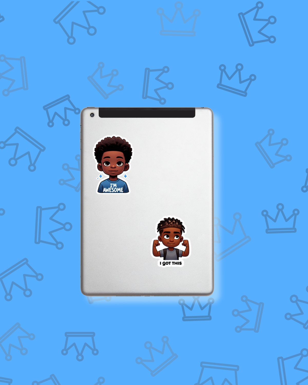 Black Boy Joy Affirmation Stickers