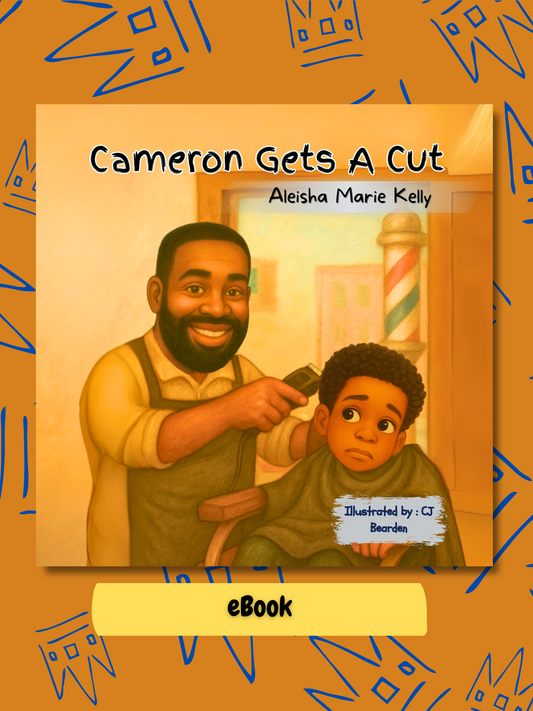 Cameron Gets a Cut – Digital Picture Book for Kids Ages 4-7