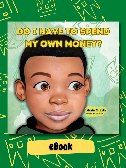 'Do I Have To Spend My Own Money?' eBook & Financial Literacy Flash Cards Bundle